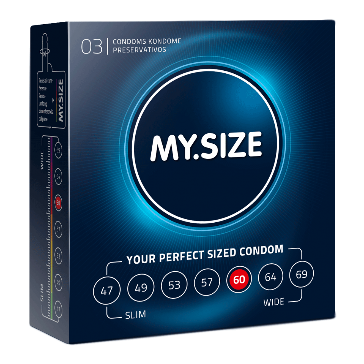 Презервативы My.Size 60, 3 шт