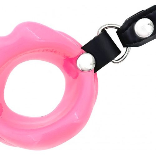 Кляп-губы нежно-розового цвета Notabu