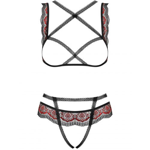 Соблазнительный открытый комплект Megies L/XL