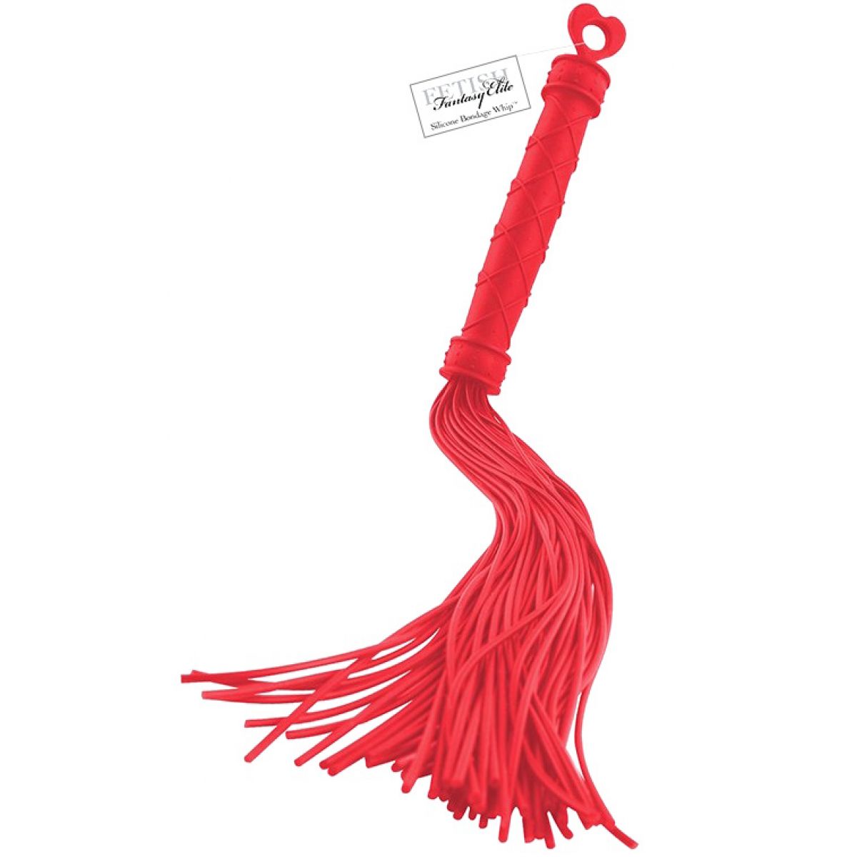 Красная силиконовая плеть Elite Silicone Whip Red 47 см