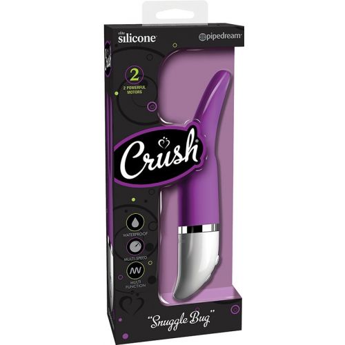 Двойной сплит-вибромассажер Snuggle Bug с ушками