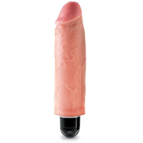 Реалистичный вибратор King Cock Vibrating Stiffy Light 15 см