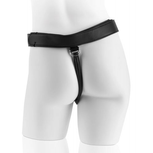 Страпон на виниловых трусиках King Cock Strap on Harness with Cock мулат 20 см