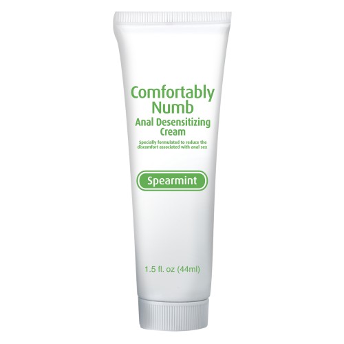 Обезбаливающая анальная смазка с ароматом мяты Comfortably Numb Anal Desensitizing Cream 44 мл