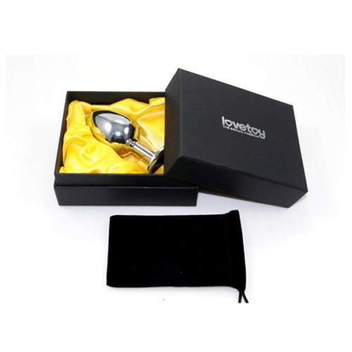 Анальное украшение Golden Plug Large голубой