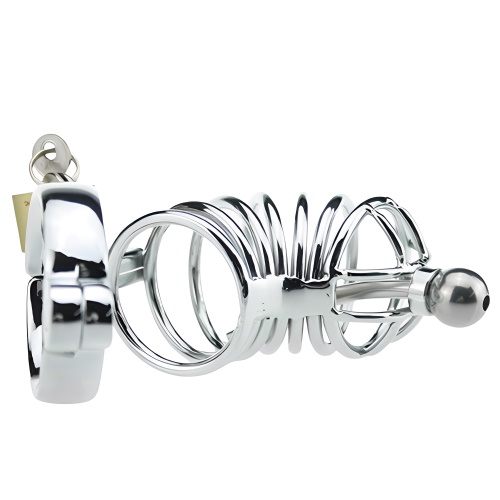 Стальной пояс верности с диаметром запорного кольца 4,5 см