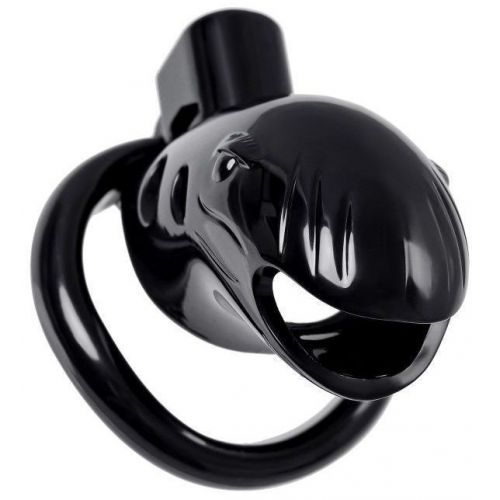 Черный пластиковый пояс верности со сменными кольцами