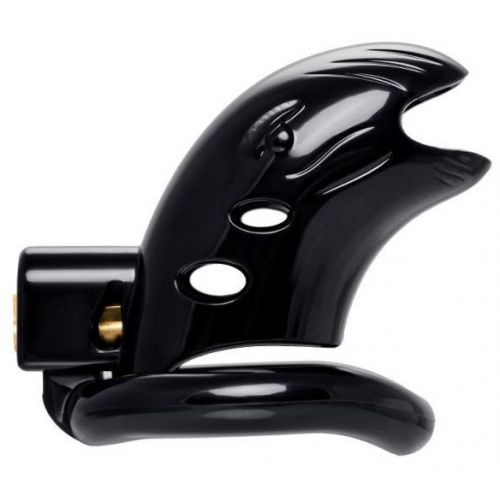 Черный пластиковый пояс верности со сменными кольцами