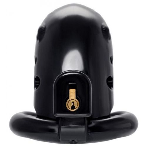 Черный пластиковый пояс верности со сменными кольцами