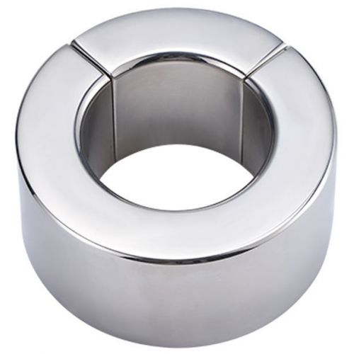 Стальной утяжелитель на магнитах для мошонки 463 гр