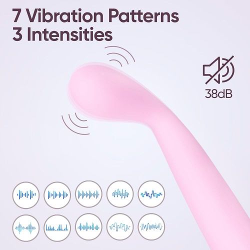 Розовый гибкий вибратор для зоны G с функцией памяти Selove TouchBend