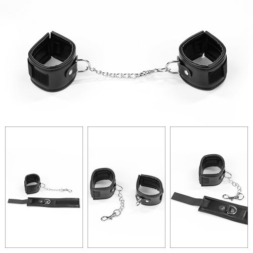 Набор Deluxe Bondage Kit (маска, наручники, плеть, G-вибратор)