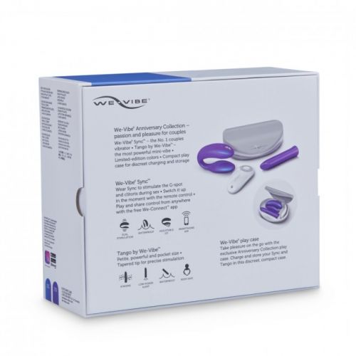 Набор вибромассажеров для пар We-Vibe Sync+Tango фиолетовый