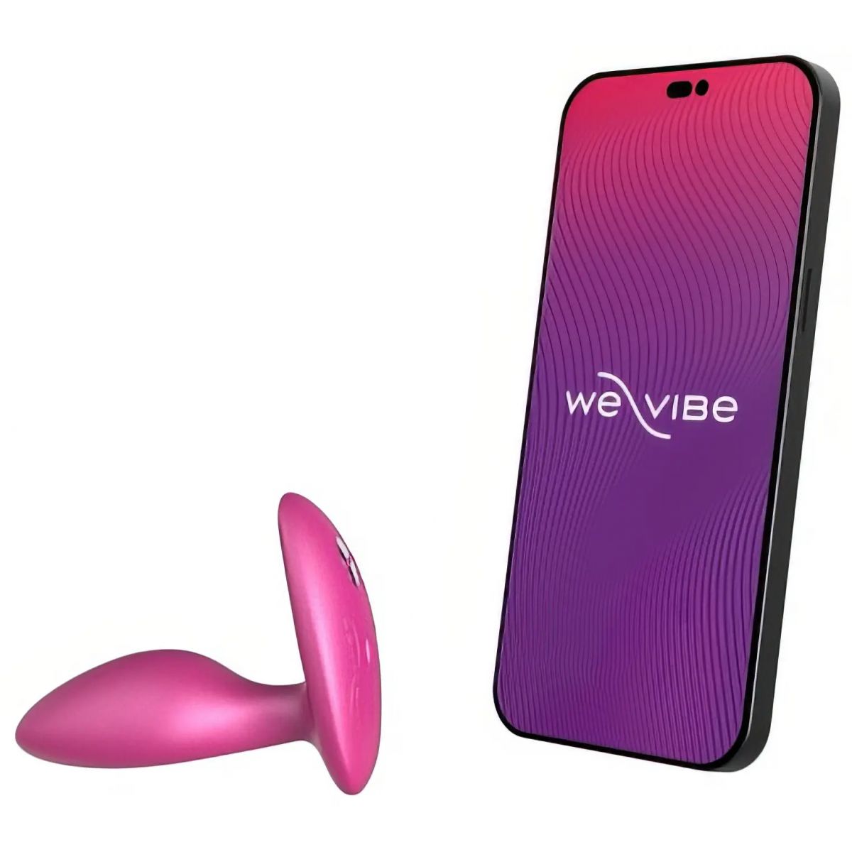 Анальная смарт-втулка с вибрацией We-Vibe Ditto+ розовый