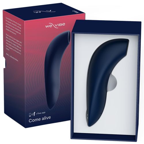 Вакуумно-волновой смарт-стимулятор клитора We-Vibe Melt синий