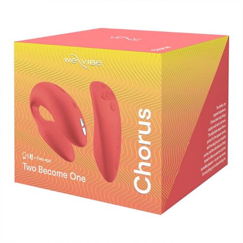 Смарт-вибратор для двоих We-Vibe Chorus коралловый