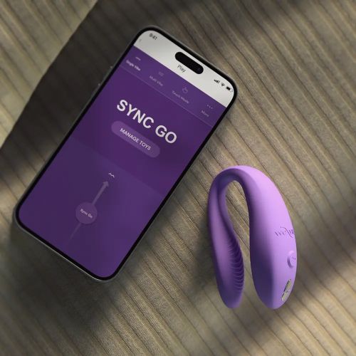Смарт-вибратор для пар We-Vibe Sync Go фиолетовый