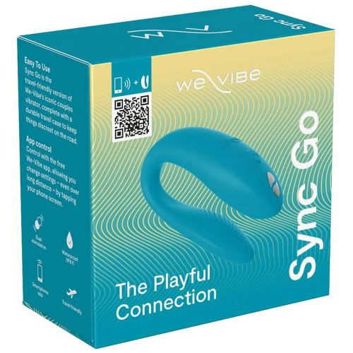 Смарт-вибратор для пар We-Vibe Sync Go бирюзовый