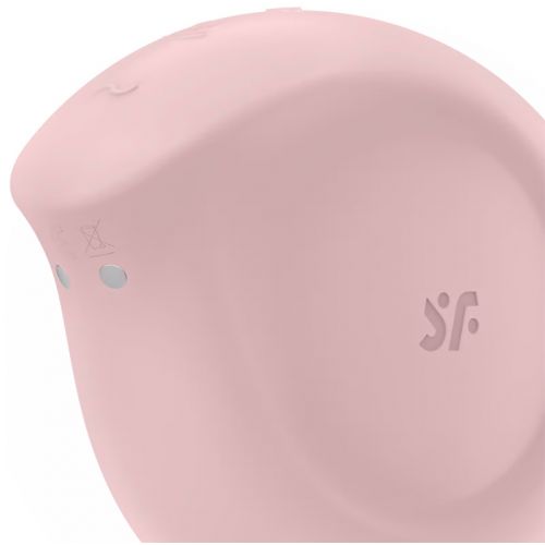Вакуумно-волновой стимулятор с вибрацией Satisfyer Sugar Rush розовый