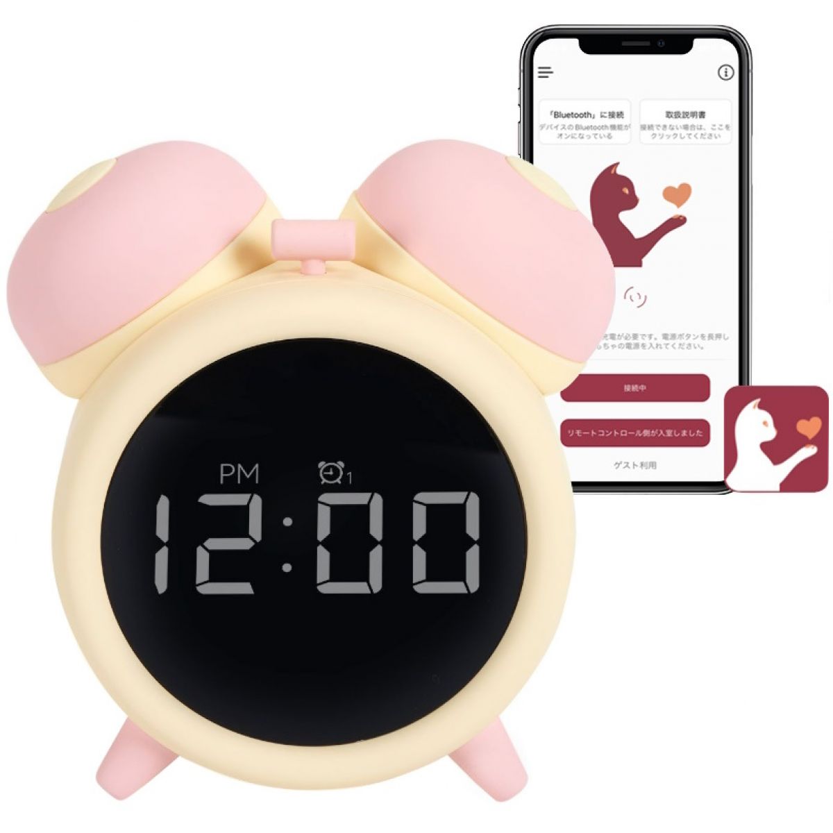 Умный стимулятор-будильник BeYourLover Naughty Clock с вакуумной стимуляцией и вибрацией
