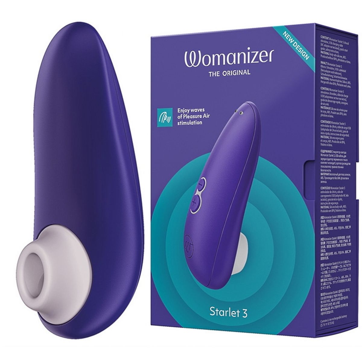Womanizer Starlet 3 Indigo бесконтактный стимулятор клитора