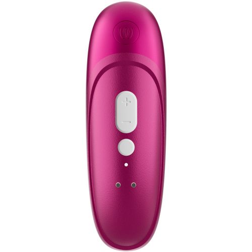 Бесконтактный вакуумно-волновой стимулятор клитора Womanizer Pro розовый