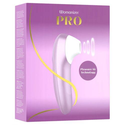 Бесконтактный вакуумно-волновой стимулятор клитора Womanizer Pro сиреневый