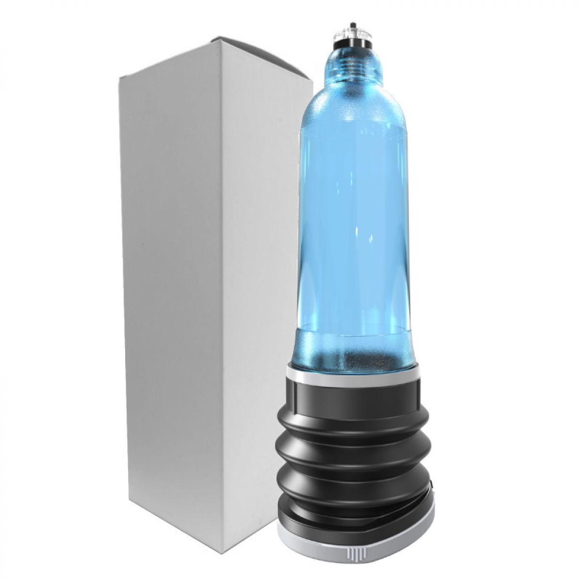 Гидропомпа для пениса K30 голубая