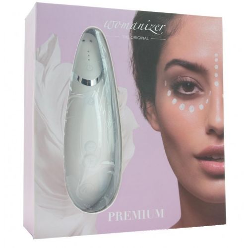 Бесконтактный клиторальный стимулятор Womanizer Premium Белый