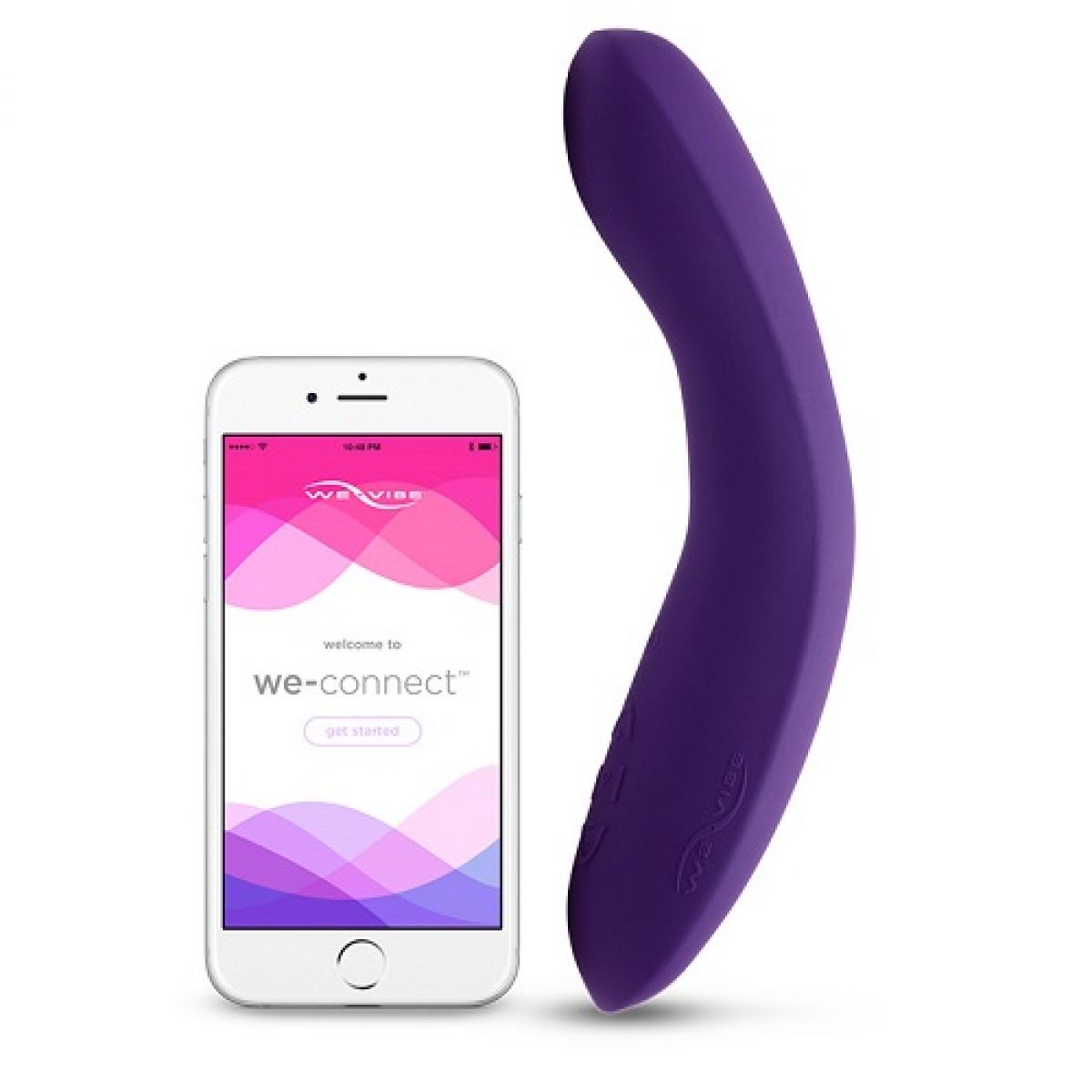 Вибратор We-Vibe Rave для стимуляции точки G, фиолетовый