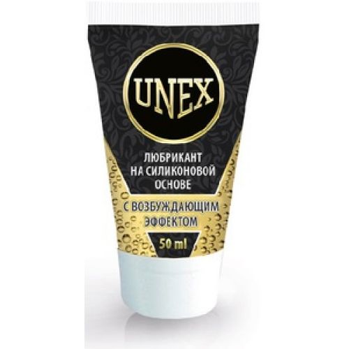 Лубрикант UNEX  с возбуждающим эффектом, на силиконовой основе, 50 мл