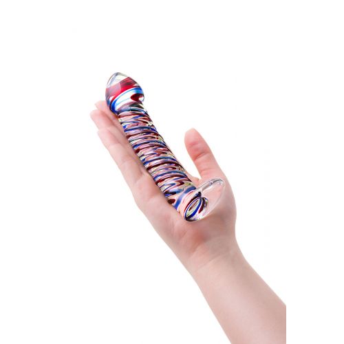 Нереалистичный фаллоимитатор Sexus Glass, стекло, прозрачный, 16,5 см Нереалистичный фаллоимитатор Sexus Glass, стекло, прозрачный, 16,5 см