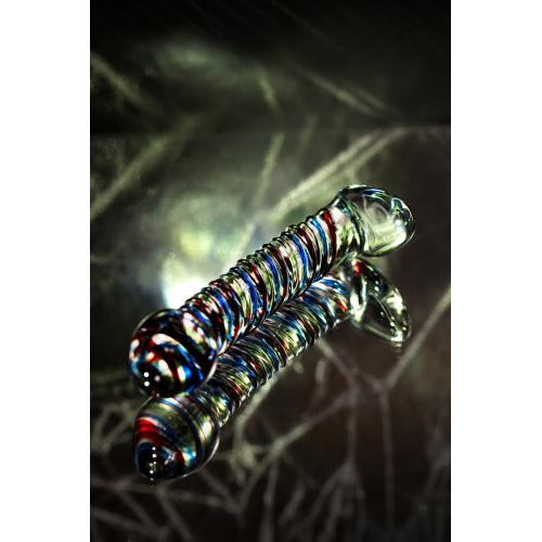 Нереалистичный фаллоимитатор Sexus Glass, стекло, прозрачный, 16,5 см Нереалистичный фаллоимитатор Sexus Glass, стекло, прозрачный, 16,5 см