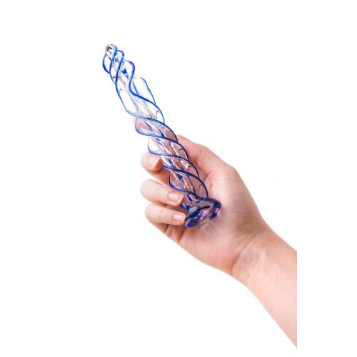 Нереалистичный фаллоимитатор Sexus Glass, стекло, прозрачный, 18,5 см Нереалистичный фаллоимитатор Sexus Glass, стекло, прозрачный, 18,5 см