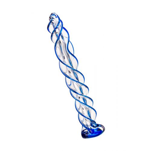 Нереалистичный фаллоимитатор Sexus Glass, стекло, прозрачный, 18,5 см Нереалистичный фаллоимитатор Sexus Glass, стекло, прозрачный, 18,5 см