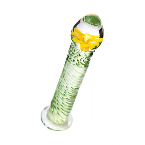 Нереалистичный фаллоимитатор Sexus Glass, стекло, прозрачный, 16,5 см Нереалистичный фаллоимитатор Sexus Glass, стекло, прозрачный, 16,5 см