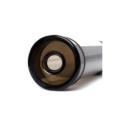 Помпа для пениса Sexus Men Training, вакуумная, механическая, с манометром, ABS пластик, чёрный