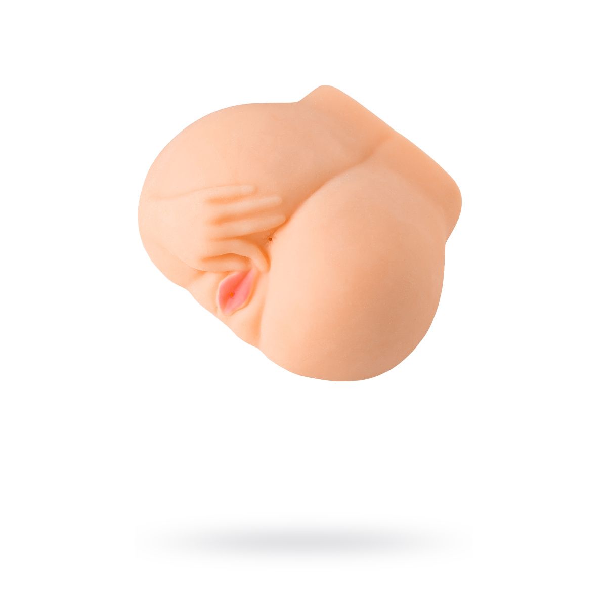 Мастурбатор с вибрацией реалистичный TOYFA Juicy Pussy Chantal, вагина и анус, телесный
