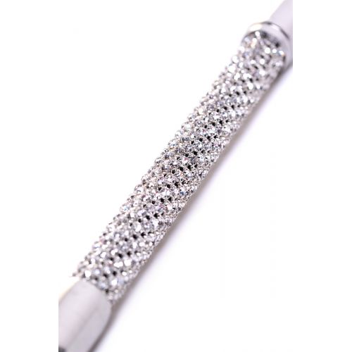 Стек TOYFA Theatre, кожанный, чёрный, 44 см Стек TOYFA Theatre, кожанный, чёрный, 44 см