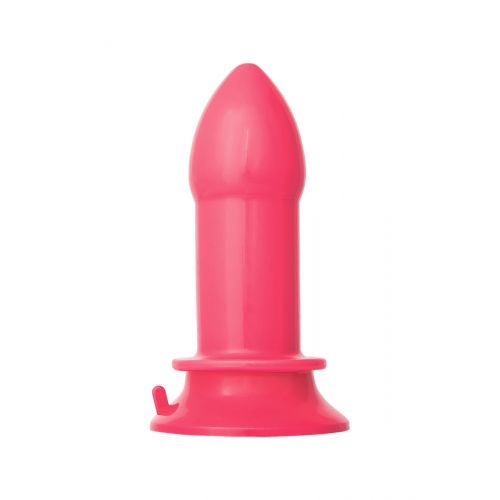 Анальная втулка TOYFA POPO Pleasure, TPR, розовая, 14 см Анальная втулка TOYFA POPO Pleasure, TPR, розовая, 14 см