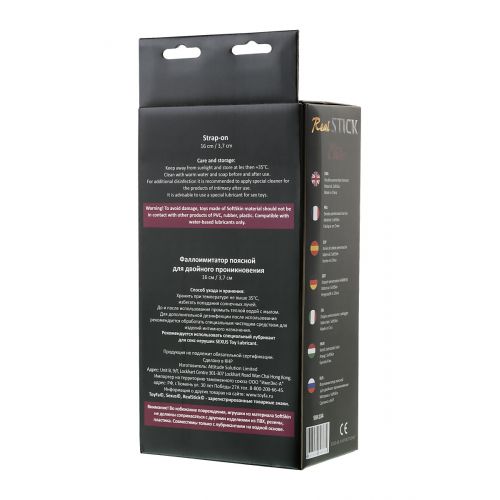 Страпон на креплении TOYFA RealStick Elite, TPE, телесный, 19 см Страпон на креплении TOYFA RealStick Elite, TPE, телесный, 19 см