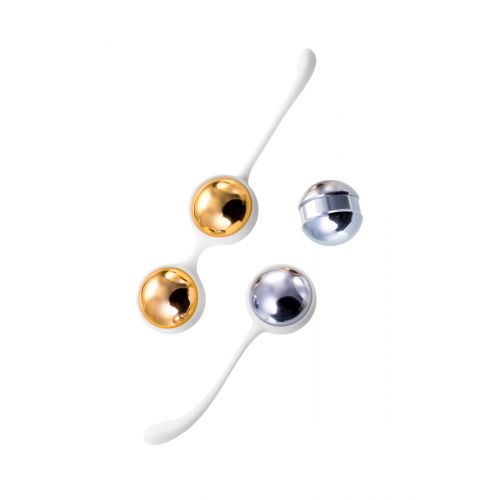 Вагинальные шарики Nalone Yany, Металл, Синий, Ø 3,2 см