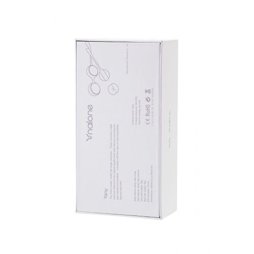 Вагинальные шарики Nalone Yany, Металл, Синий, Ø 3,2 см