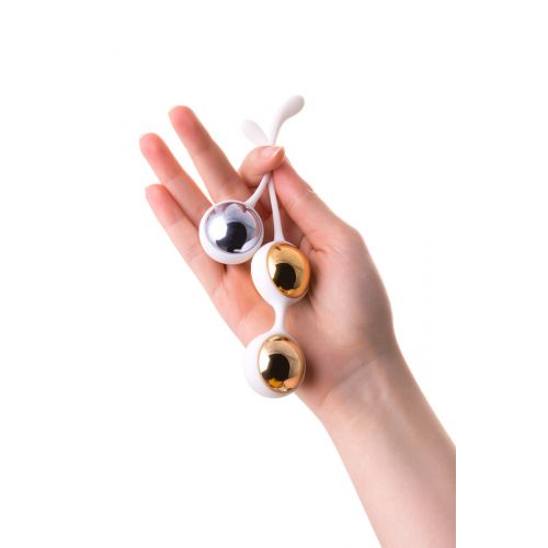 Вагинальные шарики Nalone Yany, Металл, Синий, Ø 3,2 см