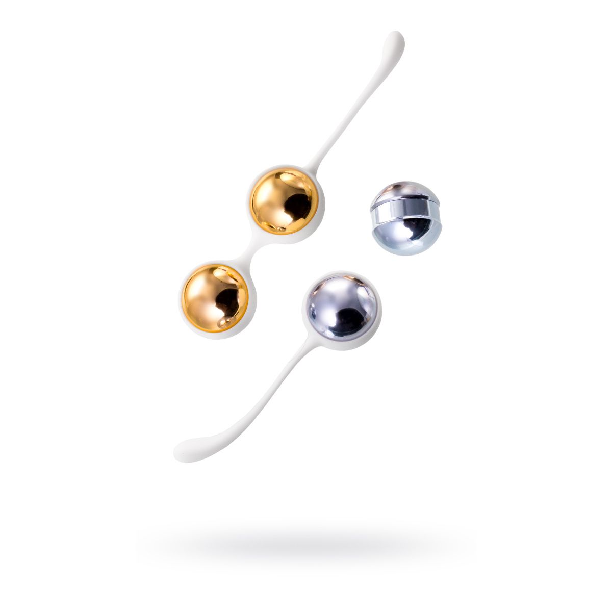 Вагинальные шарики Nalone Yany, Металл, Синий, Ø 3,2 см