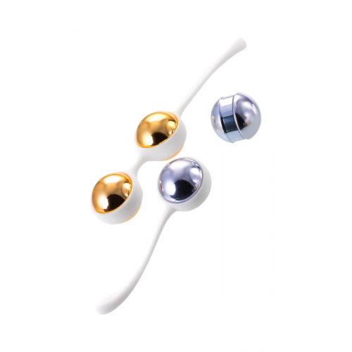 Вагинальные шарики Nalone Yany, Металл, Синий, Ø 3,2 см