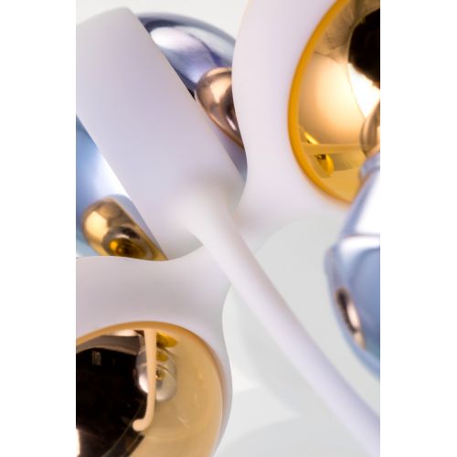 Вагинальные шарики Nalone Yany, Металл, Синий, Ø 3,2 см