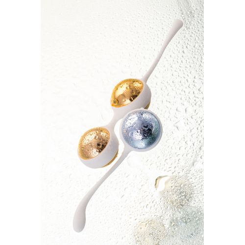 Вагинальные шарики Nalone Yany, Металл, Синий, Ø 3,2 см