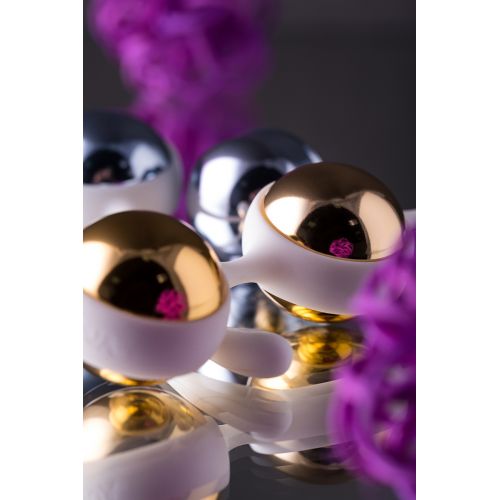 Вагинальные шарики Nalone Yany, Металл, Синий, Ø 3,2 см