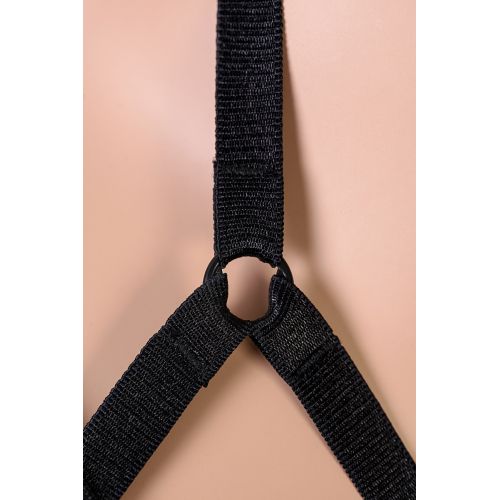 Бюстгальтер и трусики-уверты Candy Girl, черные, OS